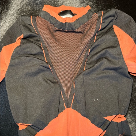 Wolford Adidas Black and Orange Bodysuit - Picture 3 of 10